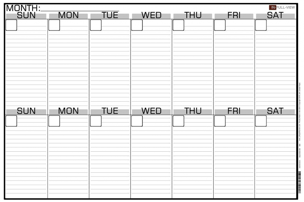 2 week blank calendar calendar printable free free 2 week two week calendar with lines