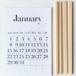 Diy Calendar Wall Stand Free A4a3 Printable Calendar Day Count Kalender