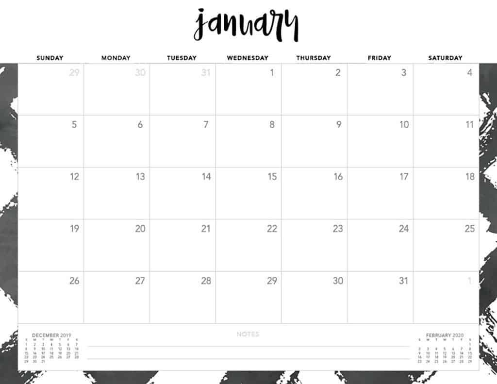 free 2020 printable calendars 51 designs to choose from printable calender starting friday
