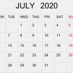 July 2020 Calendar Template For Word Pdf And Excel Free Aol Calendar Template