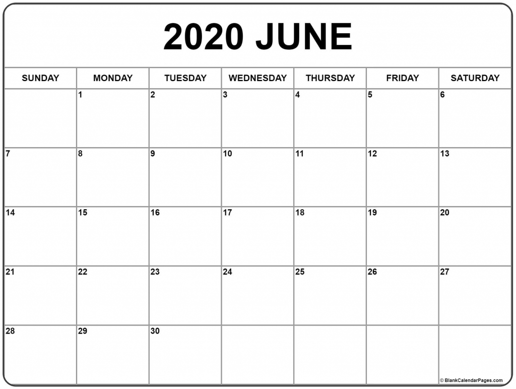 june 2020 calendar free printable monthly calendars 2020 printable calendar by month