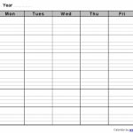 Monthly Blank Formatted Weekly Calendar Template Calendar Template With Lines On It