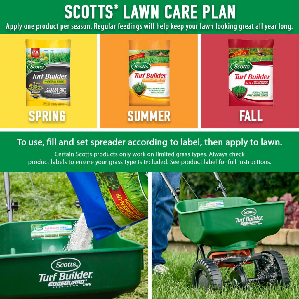 Scotts 5000 Sq Ft Northern Lawn Fertilizer Program For Bermuda Bluegrass Rye And Tall Fescue 3 Bag Scotts Fertilizer Schedule