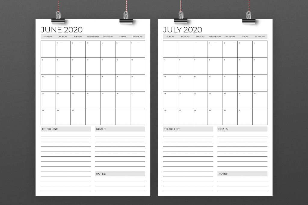 vertical 11 x 17 inch 2020 calendar template 11 x 17 printable calendar