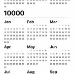 Your Iphone Calendar Can Go Up To The Year 10000 Incase You 10000 Calendar