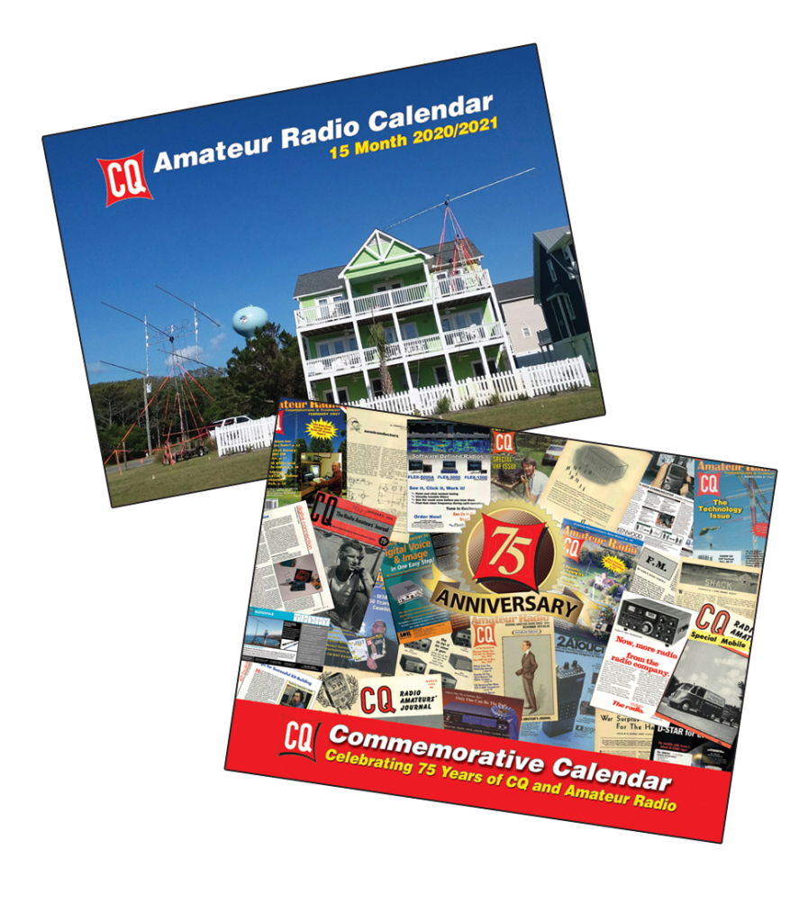 202021 cq operators 75th anniversary calendars shipping to cnmx amatuer radio calender