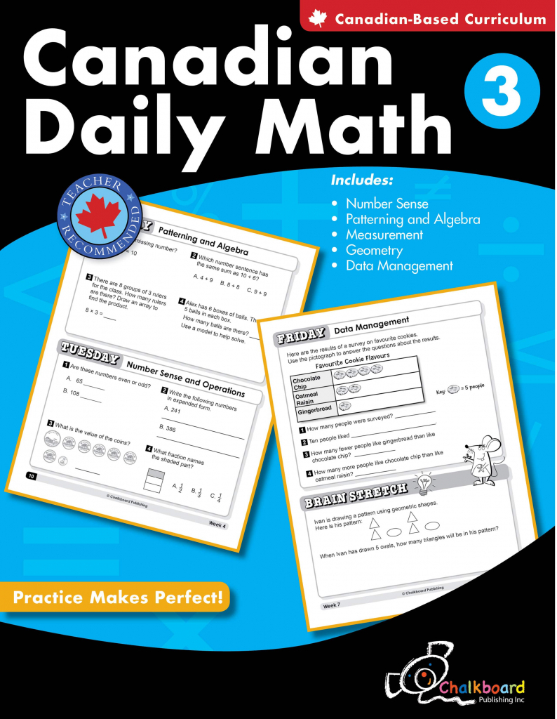 Canadian Daily Math Grade 3 Ebook Every Day Counts Math Program 3rd Grade