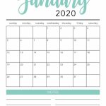 Free 2020 Printable Calendar Template 2 Colors I Heart Free Printable Picture Calendar With Lines