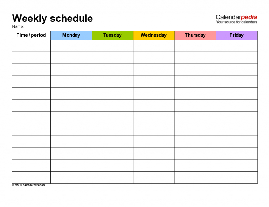 free weekly school schedule template templates at elementary school time management calendar template
