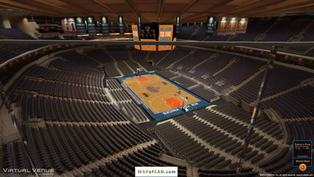 Madison Square Garden Seating Chart Detailed Seat Numbers Printable Madison Square Garden Events Calendar 3