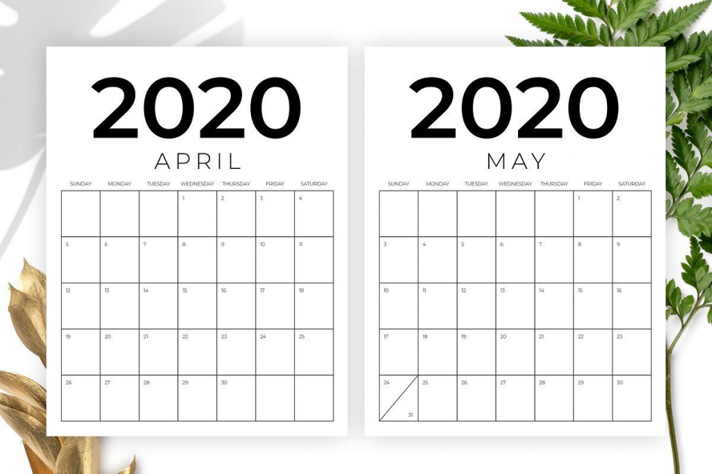 vertical 85 x 11 inch 2020 calendar 8 5 x 11 calendar template 1
