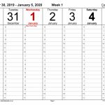 Weekly Calendar 2020 Uk Free Printable Templates For Pdf Six Week Calendar Printable Pdf No Weekend