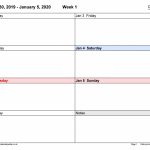 Weekly Calendar 2020 Uk Free Printable Templates For Word Six Week Calendar Printable Pdf No Weekend