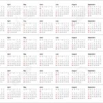 Year 2019 2020 2021 2022 2023 2024 Calendar Vector Design Template 10 Year Calendar From 2020