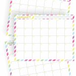 2020 12 Month Fill In Rainbow Calendar Printable Kit Home 12 Month Printable Fill In