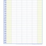 43 Effective Hourly Schedule Templates Excel Ms Word Weekly Hoursly Calendar