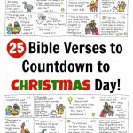 Bible Verse Advent Countdown For Kids Free Printable Christian Advent Ideas