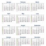 Free Download 2020 Calendar With Week Numbers In 2020 6 Week Printable Calendar 2020