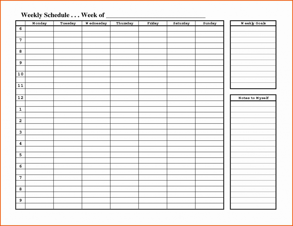 weekly hourly planner template word monthly schedule weekly hoursly calendar