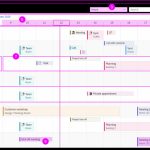 Planning Calendar Sap Fiori Design Guidelines Scheduled Calendar With The Lines 1