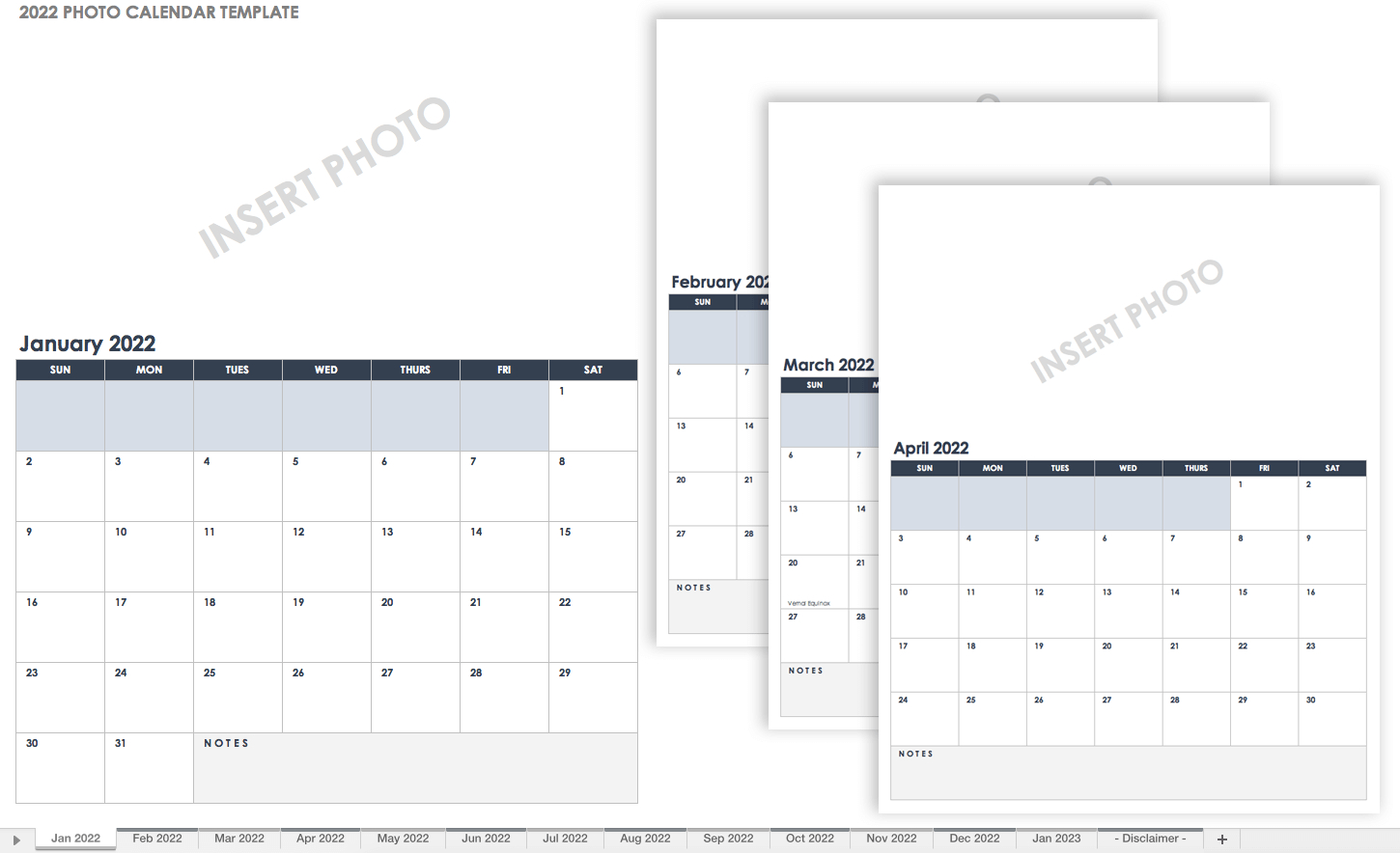 15 free monthly calendar templates smartsheet