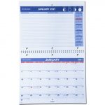 2021 At A Glance Pm170 28 Monthly Desk Wall Calendar 11 X