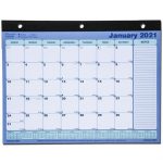 2021 brownline c181721 desk pad calendar 11 x 8 1 2