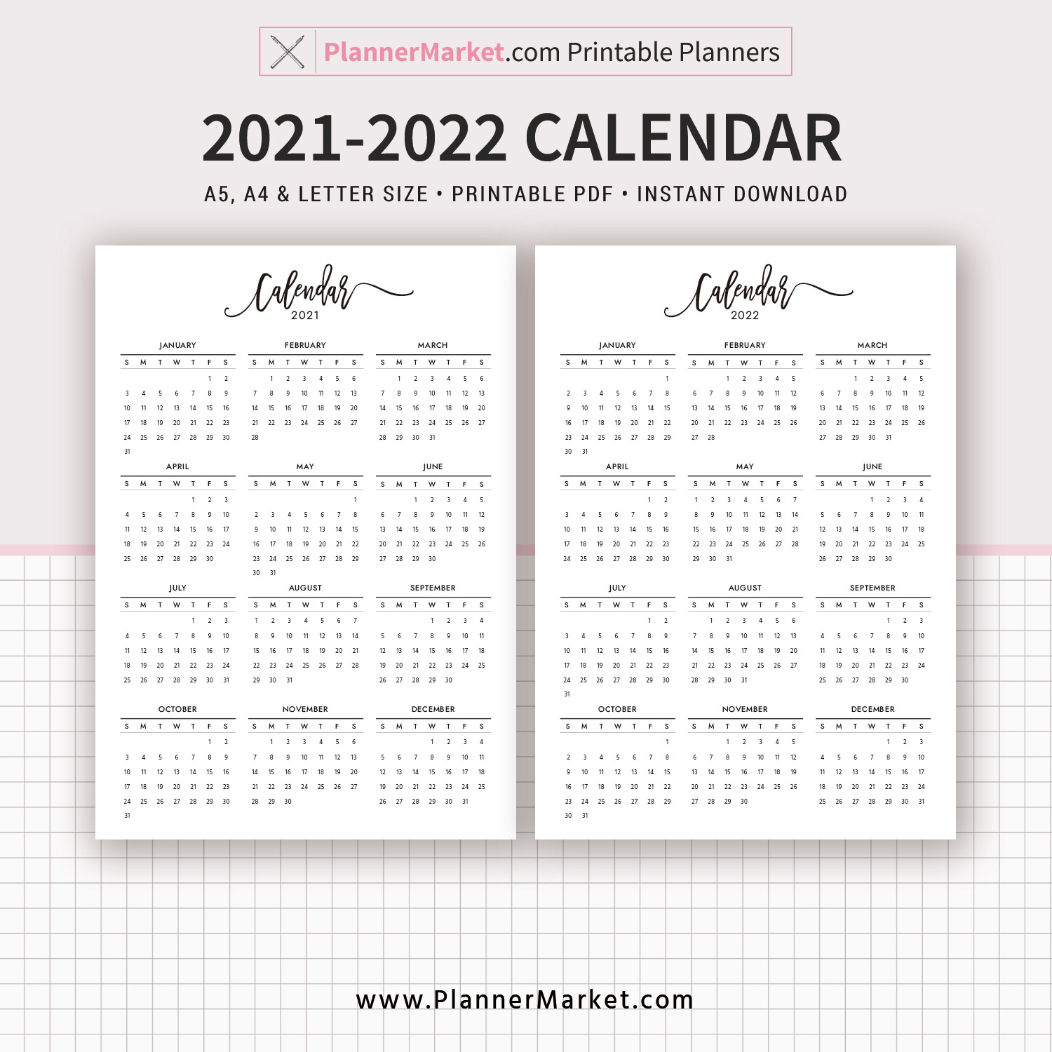 Calendar Week At A Glance Template 2021 Calendar Prin - vrogue.co