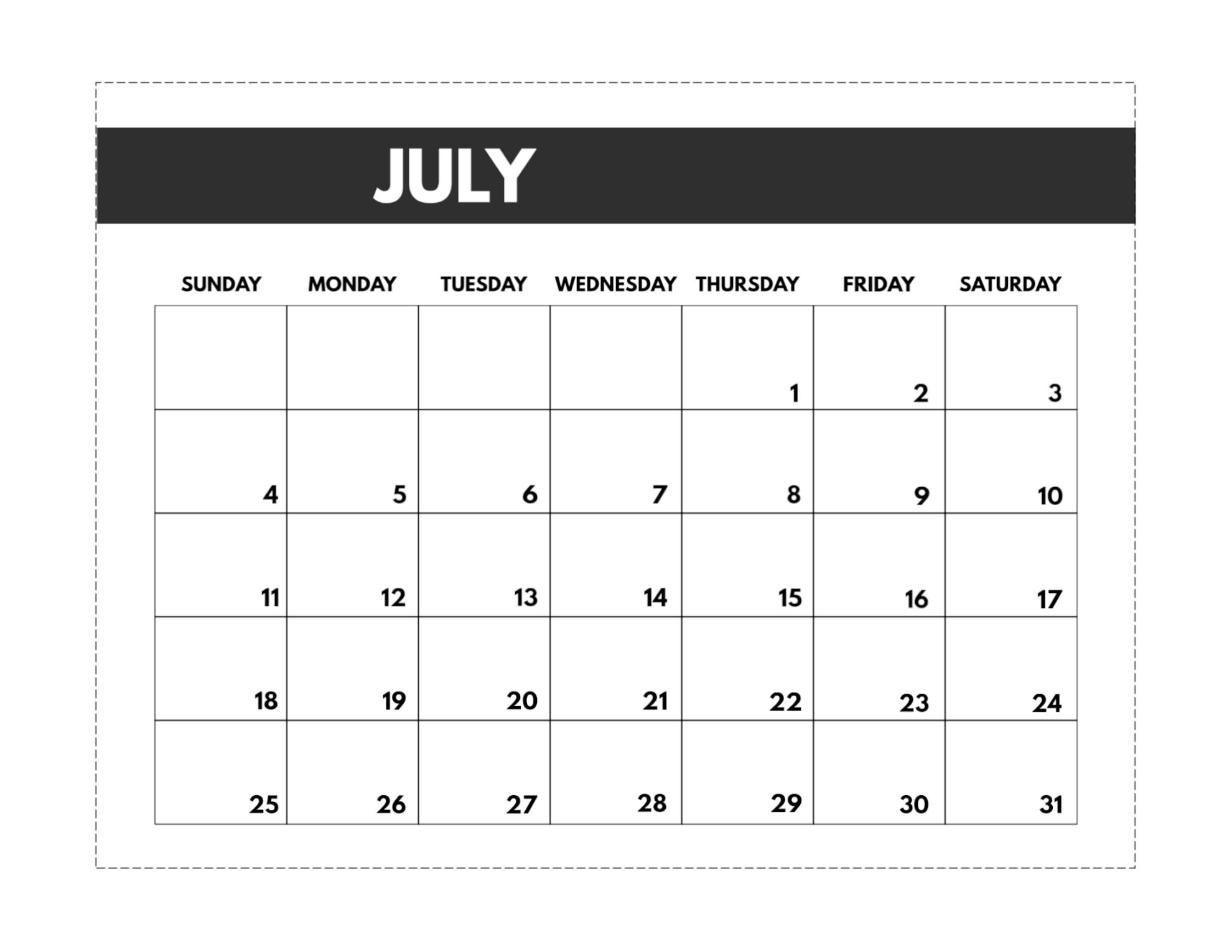 2021 free monthly calendar templates paper trail design 2