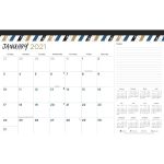 2021 Monthly Desk Calendar 17 X 11 Paper Craft Products