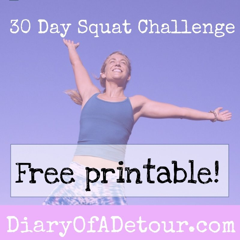 30 day squat challenge printable that are refreshing