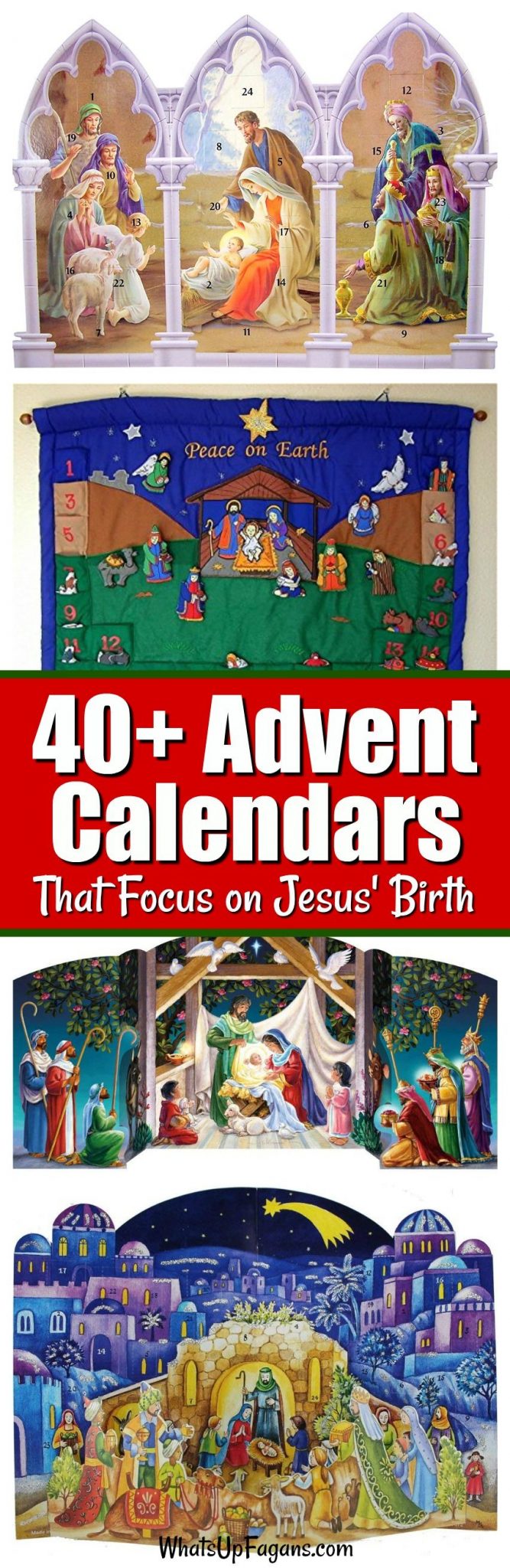 40 christian nativity advent calendars focused on jesus Calendar