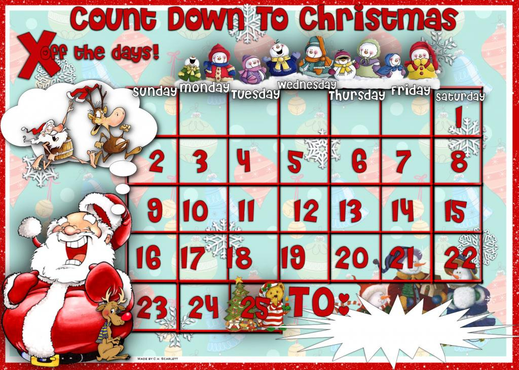 47 Live Christmas Countdown Desktop Wallpaper On