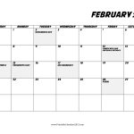 65 Free February 2021 Calendar Printable With Holidays 3