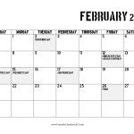 65 Free February 2021 Calendar Printable With Holidays 4