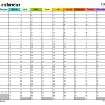 Blank Calendars Free Printable Microsoft Word Templates 1