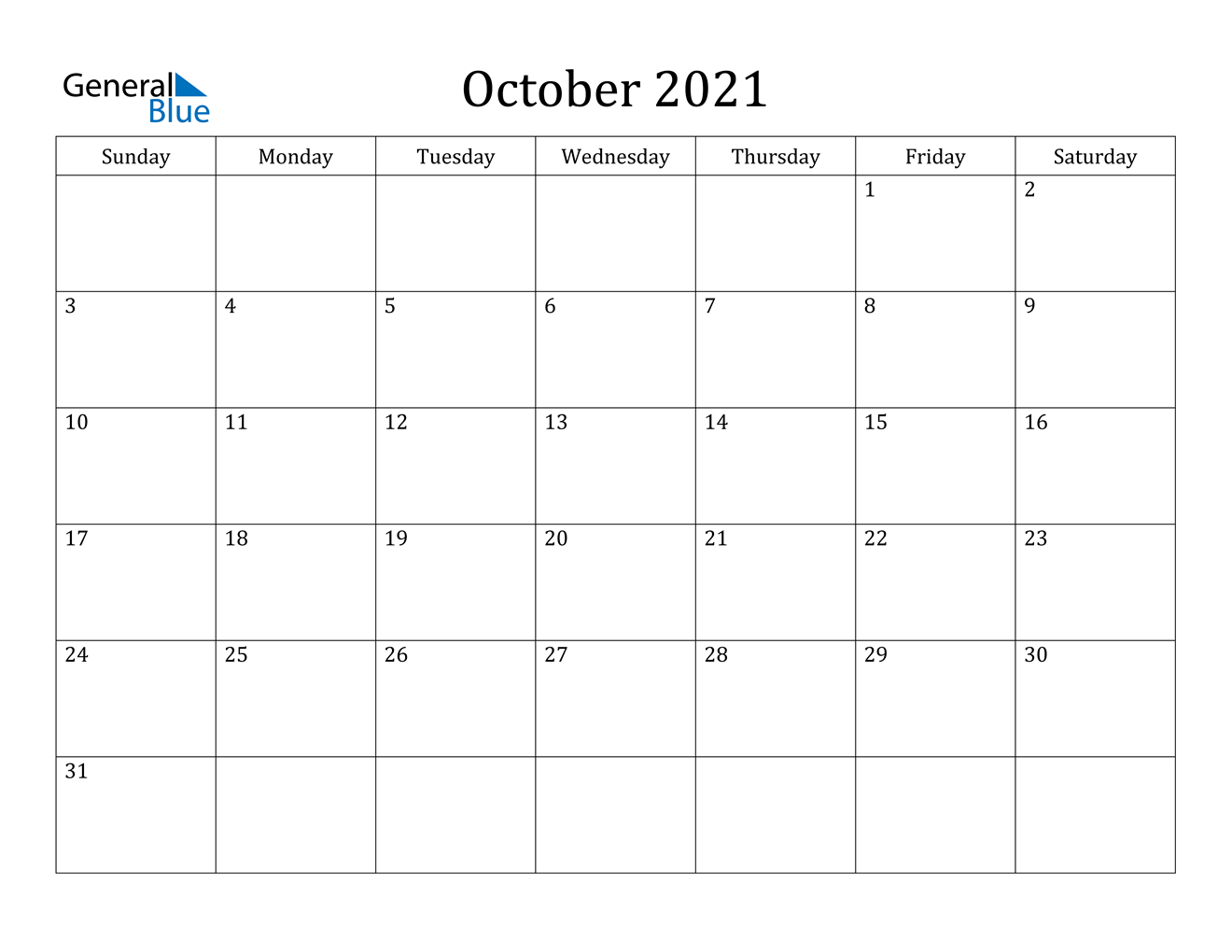 Book It Calendar October 2021 Calendar 2021