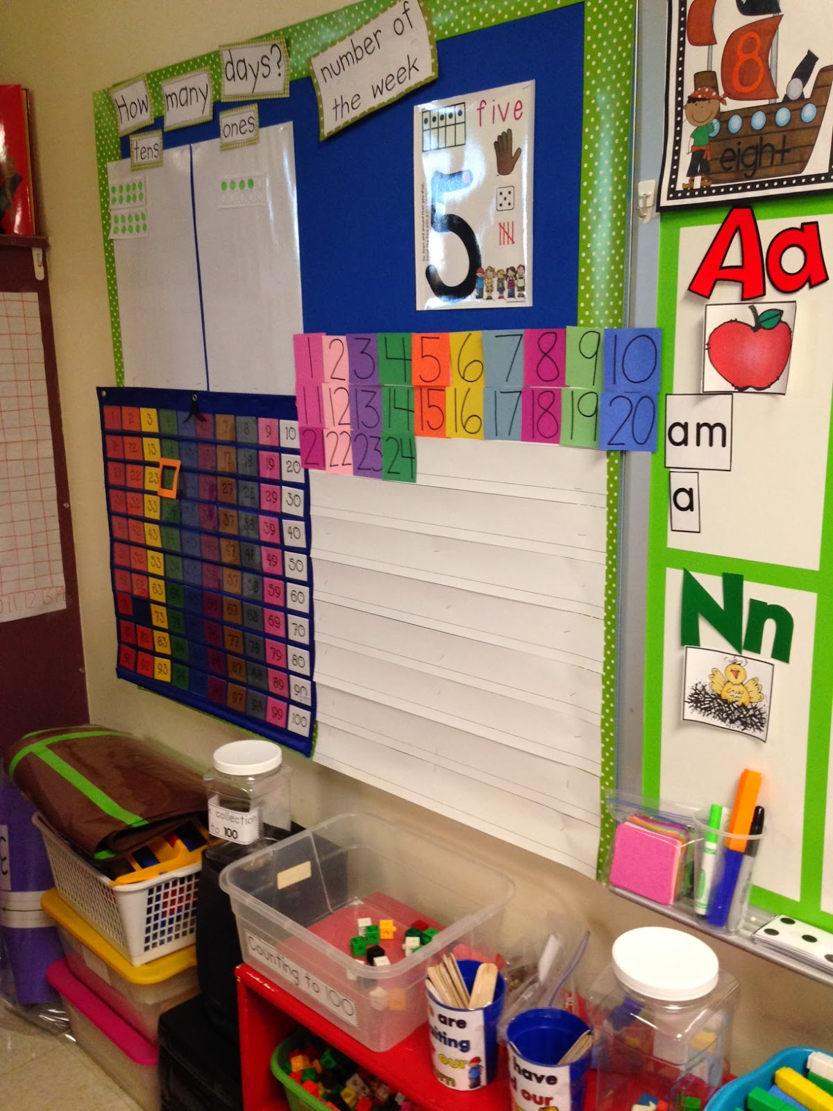 Chalk Talk A Kindergarten Blog Daily Math Routines Board