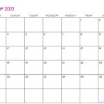 Custom Editable 2021 Free Printable Calendars In 2020