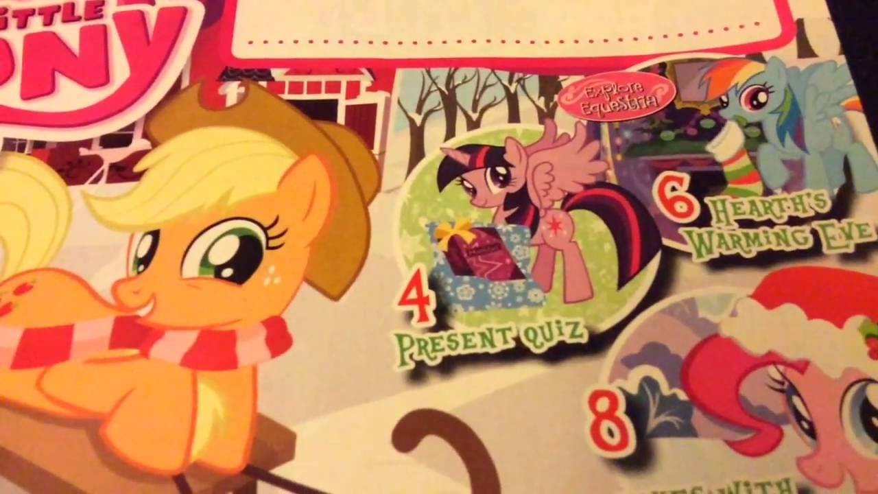 day 2 of the my little pony advent calendar and the