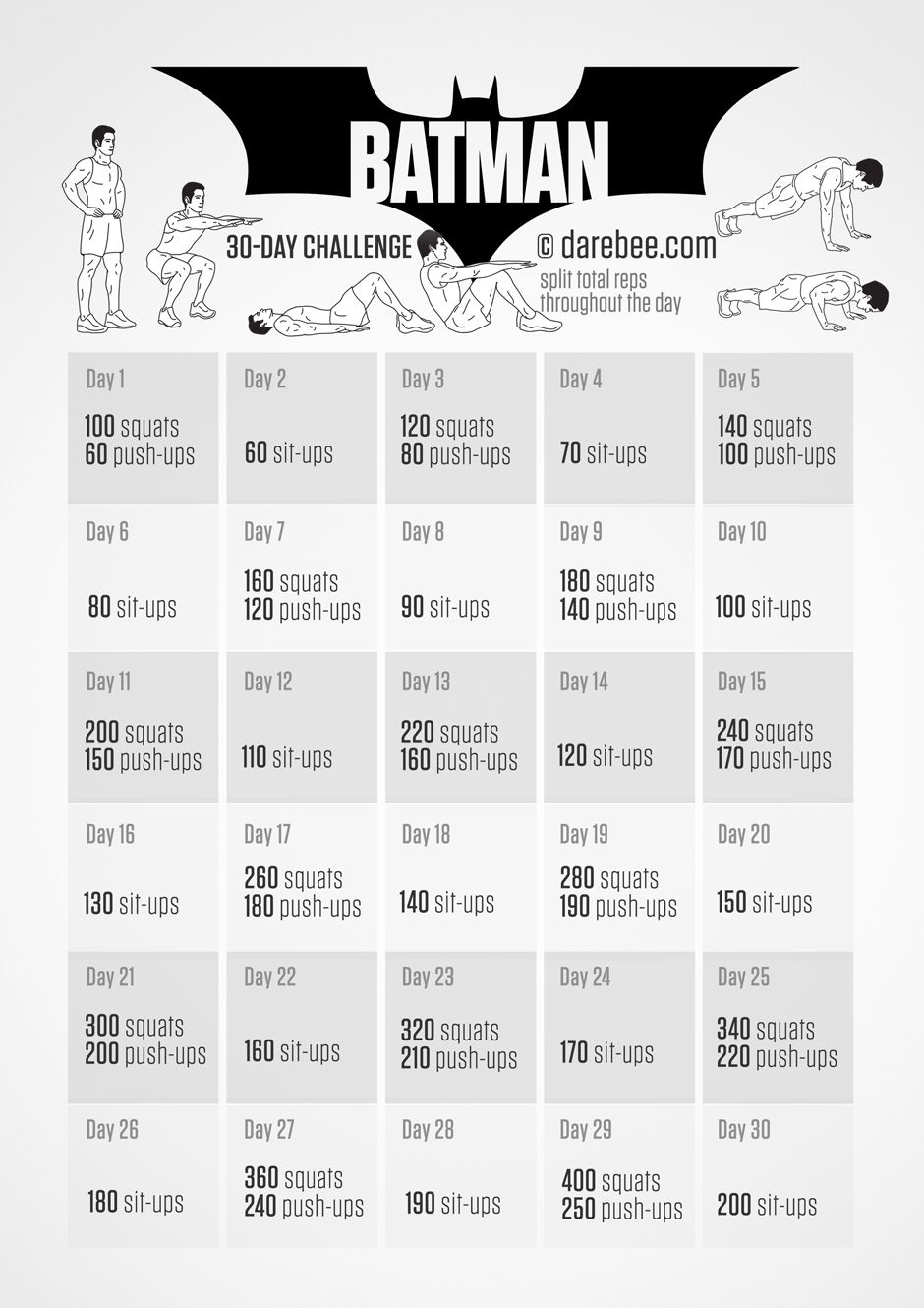 download high resolution pdf poster kickboxing workout Calendar