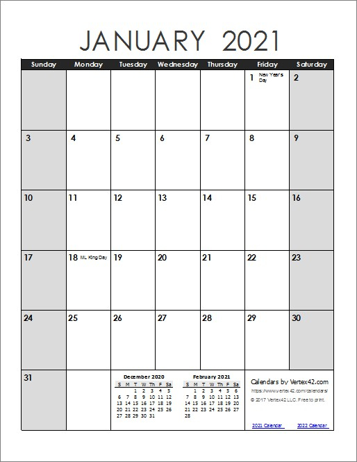 Fillable Calendar 2021 Printable Calendar Design 1 – Calendar Template 2021