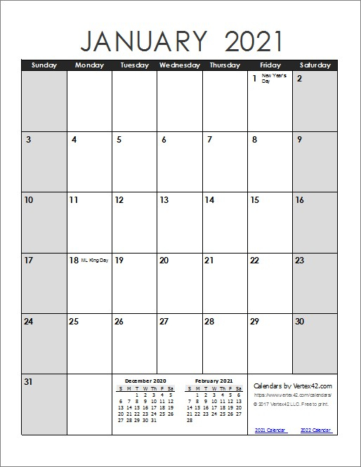 Fillable Calendar 2021 Printable Calendar Design 2