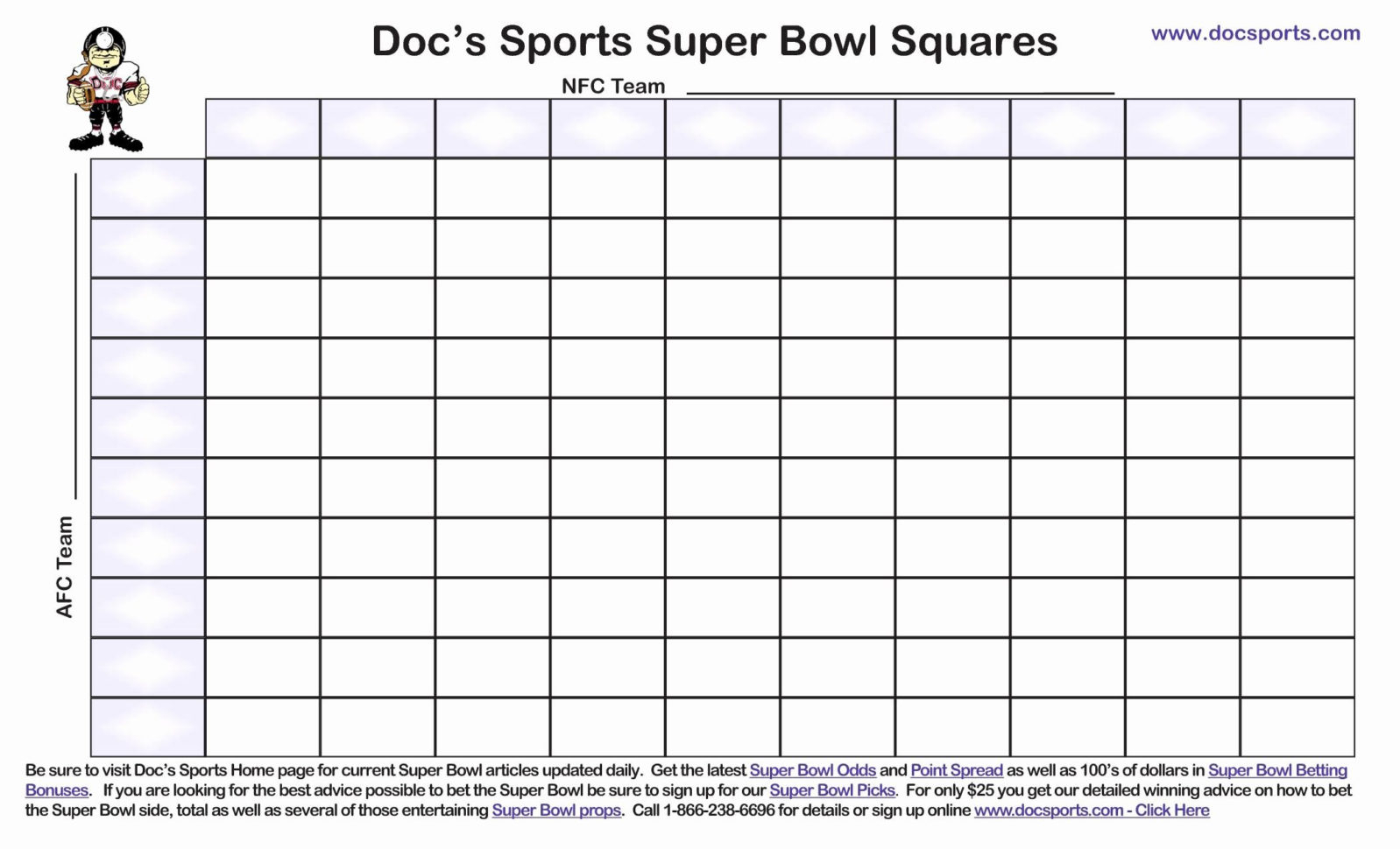 Football Squares Template Excel Elegant Fresh Super Bowl
