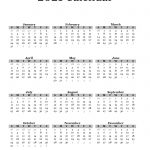 Free Printable 2021 Yearly Calendar At A Glance 101