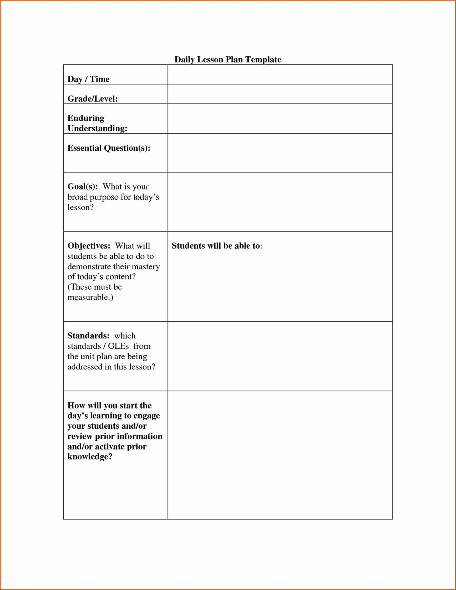 free printable calendar lesson plans ten free printable