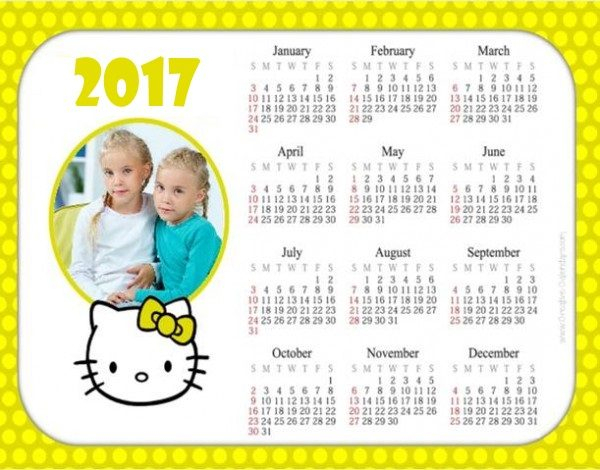 Hello Kitty Photo Calendars