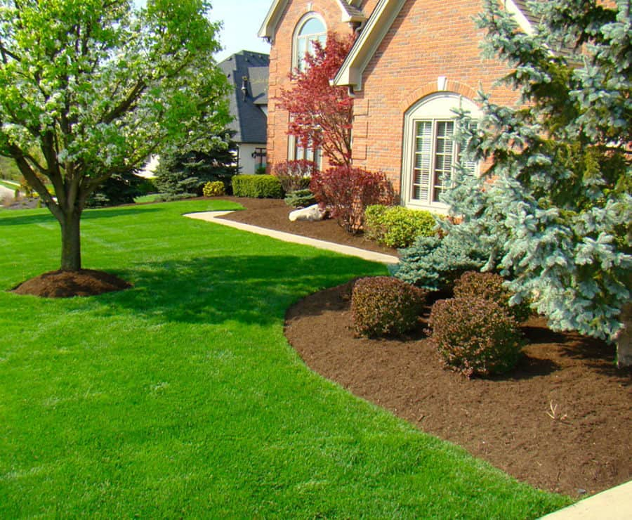 Home And Garden Lawn Care Mulching Service