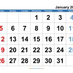 Monthly Calendar 2020 Free Download Editable And Printable