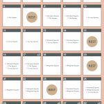 Nifty 30 Day Squat Challenge Printable Soham Website